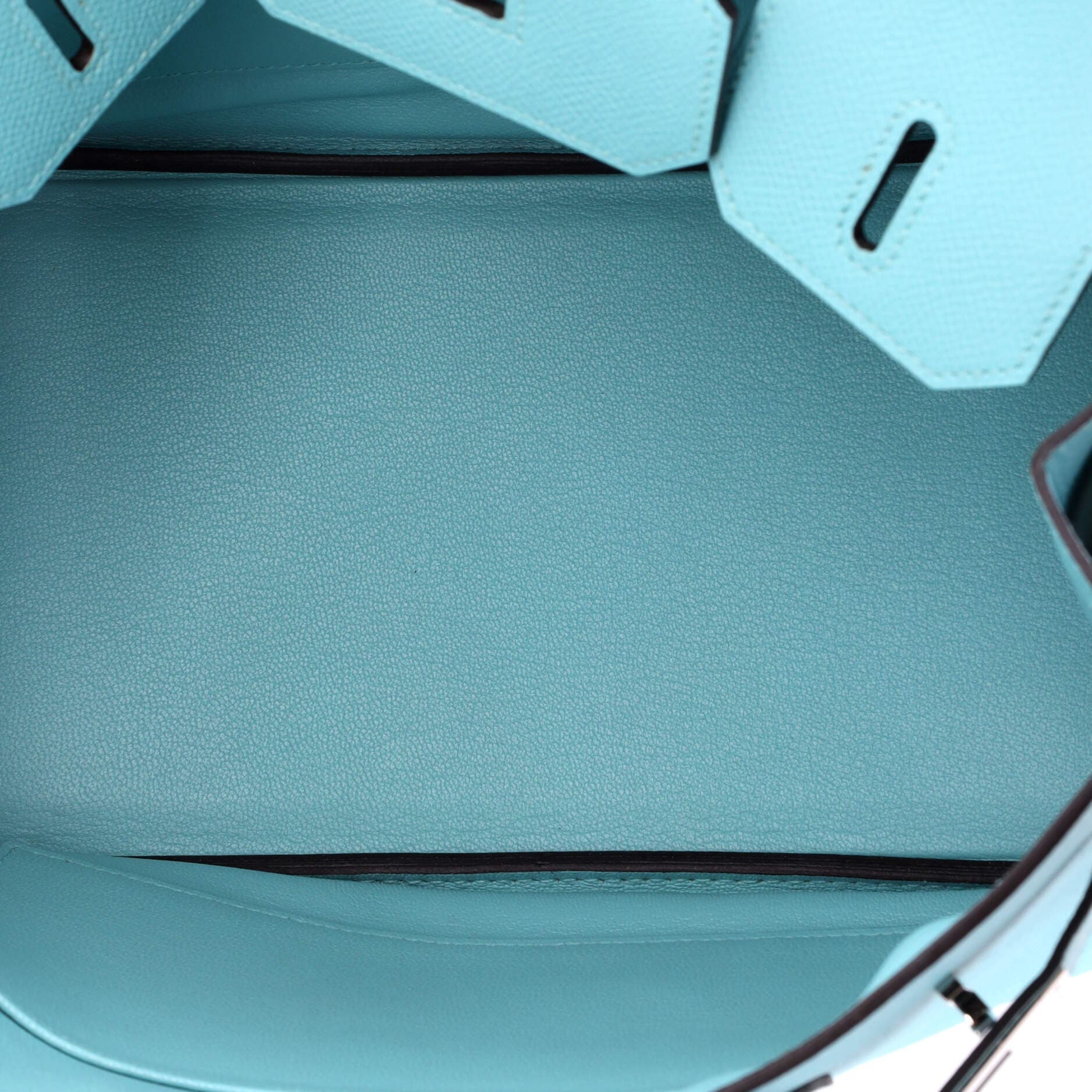 Birkin Handbag Blue Epsom with Palladium Hardware 30, Alternate, color, Blue