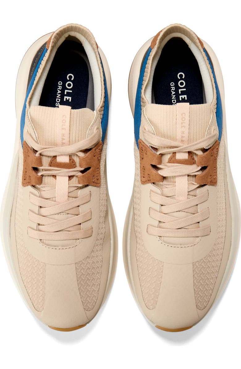 Cole Haan GRANDPRO All Day Runner Sneaker, Alternate, color, Oat / Blue/ Ivory