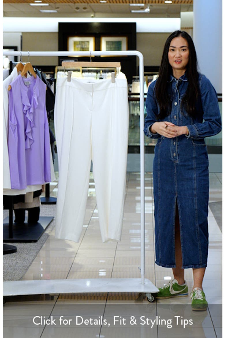 Flat Front Slim Pants video