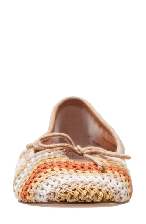 Shop Linea Paolo Mila Ballerina Flat In Toffee