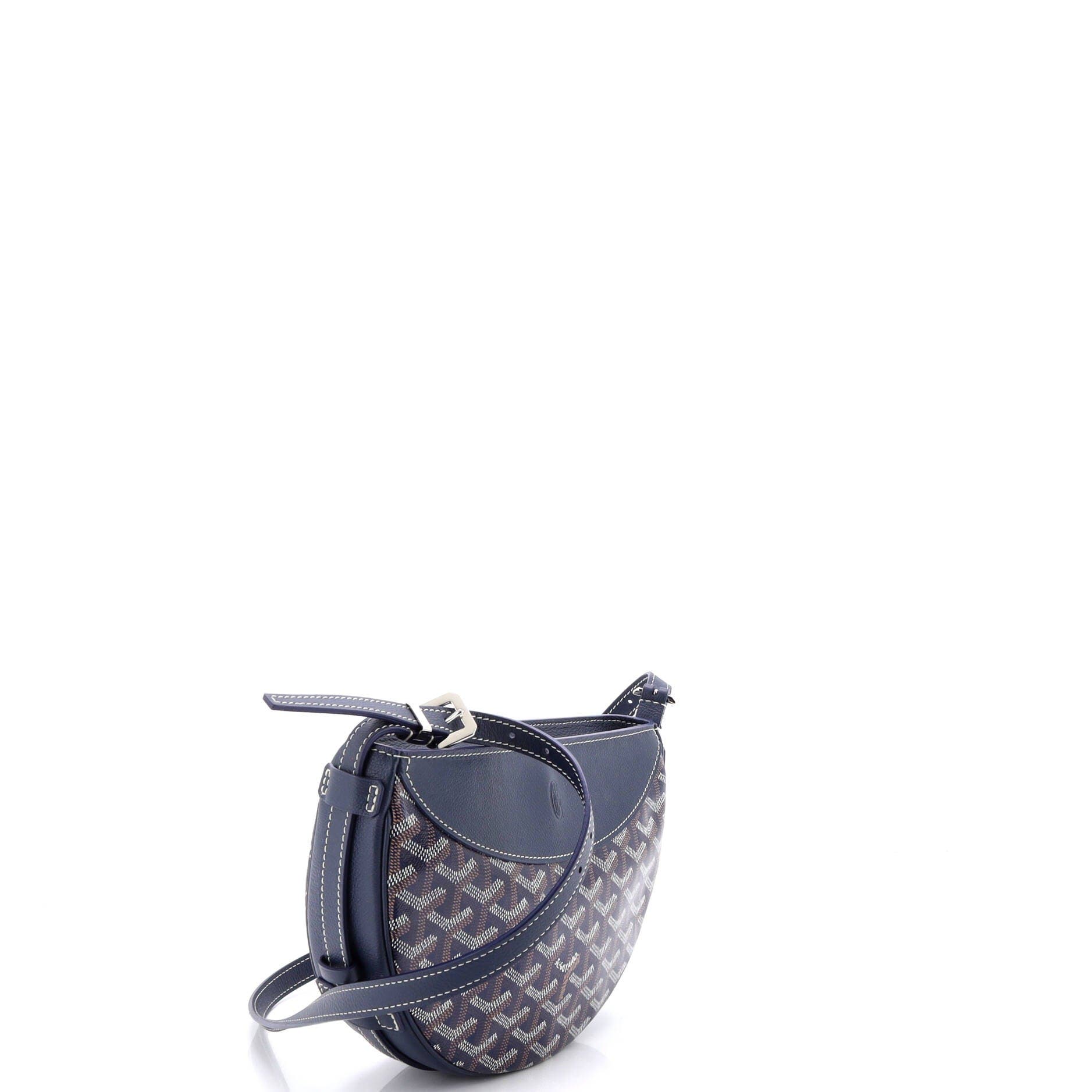 Pre-Owned Goyard Hirondelle Shoulder Bag Coated Canvas and Leather, Alternate, color, 