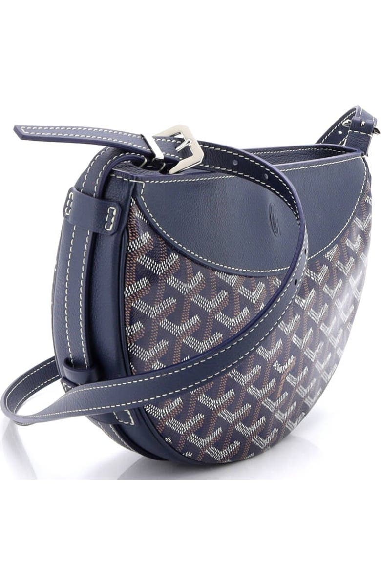 Pre-Owned Goyard Hirondelle Shoulder Bag Coated Canvas and Leather, Alternate, color,