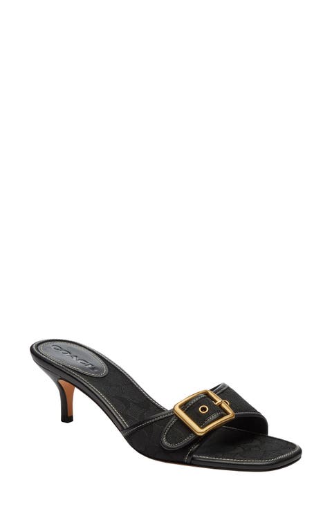 Margot Signature Jacquard Slide Sandal (Women)