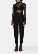 Disturbia Nocturne Tapered Trouser With Chain Trim