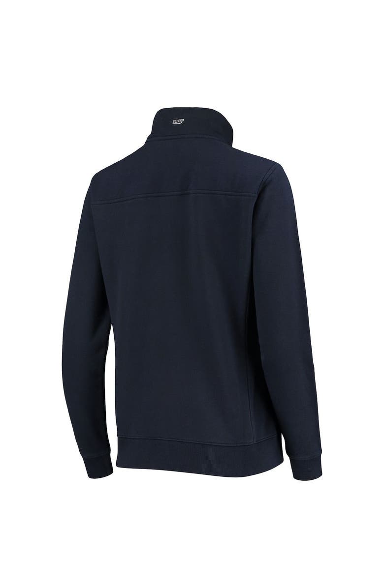 vineyard vines Women's Vineyard Vines Navy Detroit Tigers Shep Shirt Quarter-Zip Sweatshirt, Alternate, color, 
