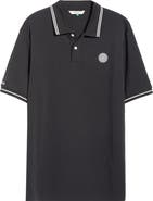 MALBON Fairway Appliqué Piqué Polo