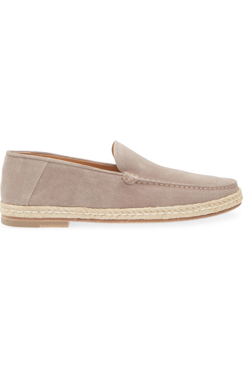 JM WESTON Uzes Espadrille Loafer, Alternate, color, Glazed Brown Suede