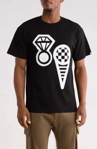 ICECREAM Checkers Graphic T-Shirt