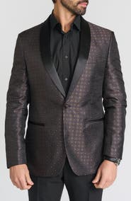 SAVILE ROW CO Jacquard Dinner Jacket