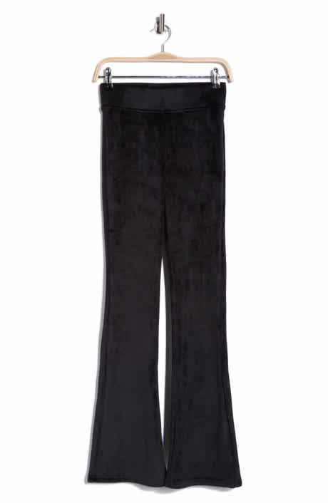 YOGALICIOUS Dreamy Ribbed Velour Flare Leg Pants