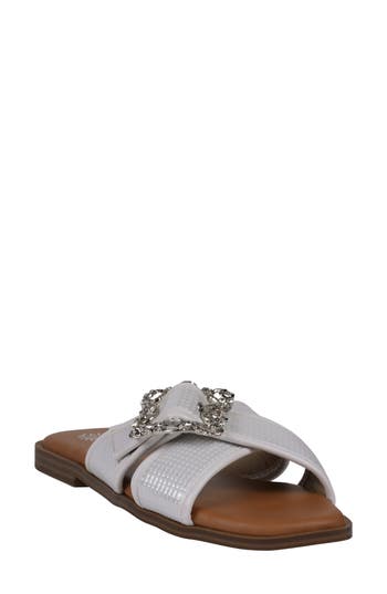 Gc Shoes Ivy Slide Sandal In White