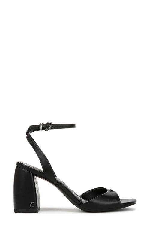 Circus Ny By Sam Edelman Aria Two-piece Block-heel Dress Sandals In Black