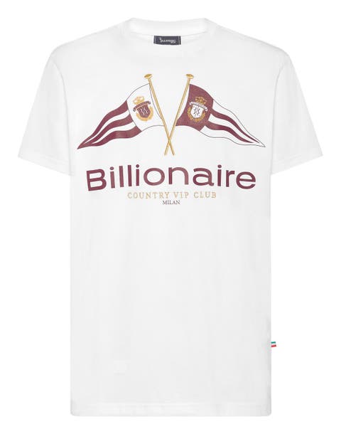 T-Shirt Round Neck Flags Men