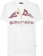 BILLIONAIRE T-Shirt Round Neck Flags Men