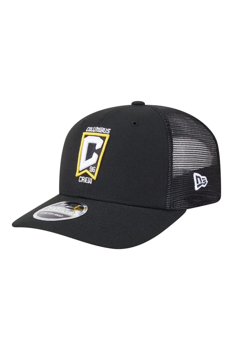 Men's New Era  Black Columbus Crew Jersey Hook 9SEVENTY Adjustable Hat, Main, color, Black