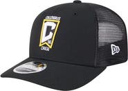 New Era Men's New Era Black Columbus Crew Jersey Hook 9SEVENTY Adjustable Hat