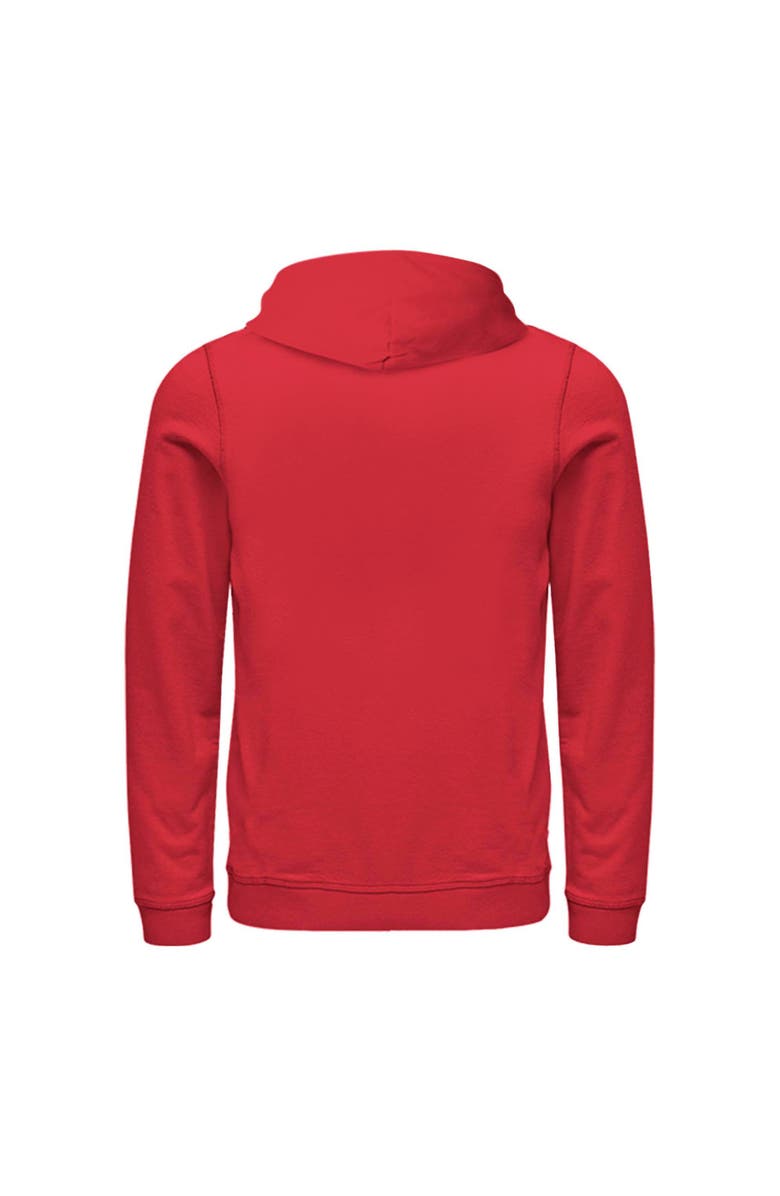 The Grinch Men's The Grinch Christmas The Grinch Who Me  Pull Over Hoodie, Alternate, color, Red: Who Me