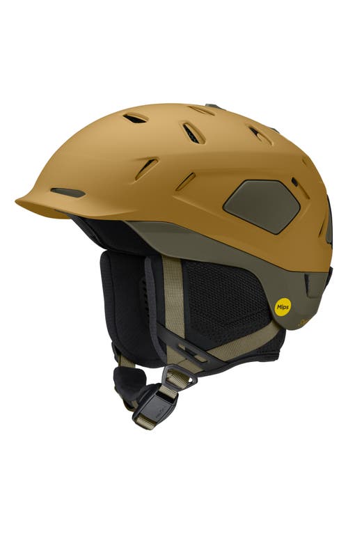 Smith Nexus Snow Helmet With Mips In Matte Coyote/forest