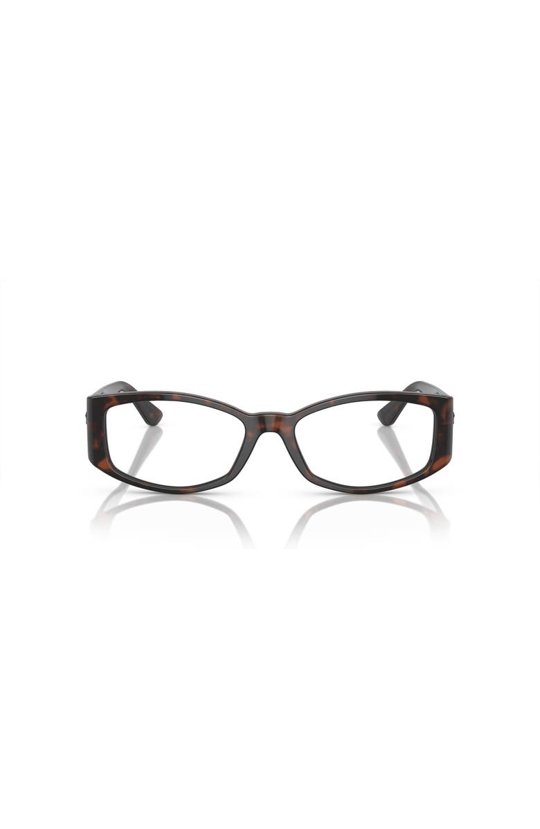 Versace 54mm Irregular optical glasses, Alternate, color, Tortoise