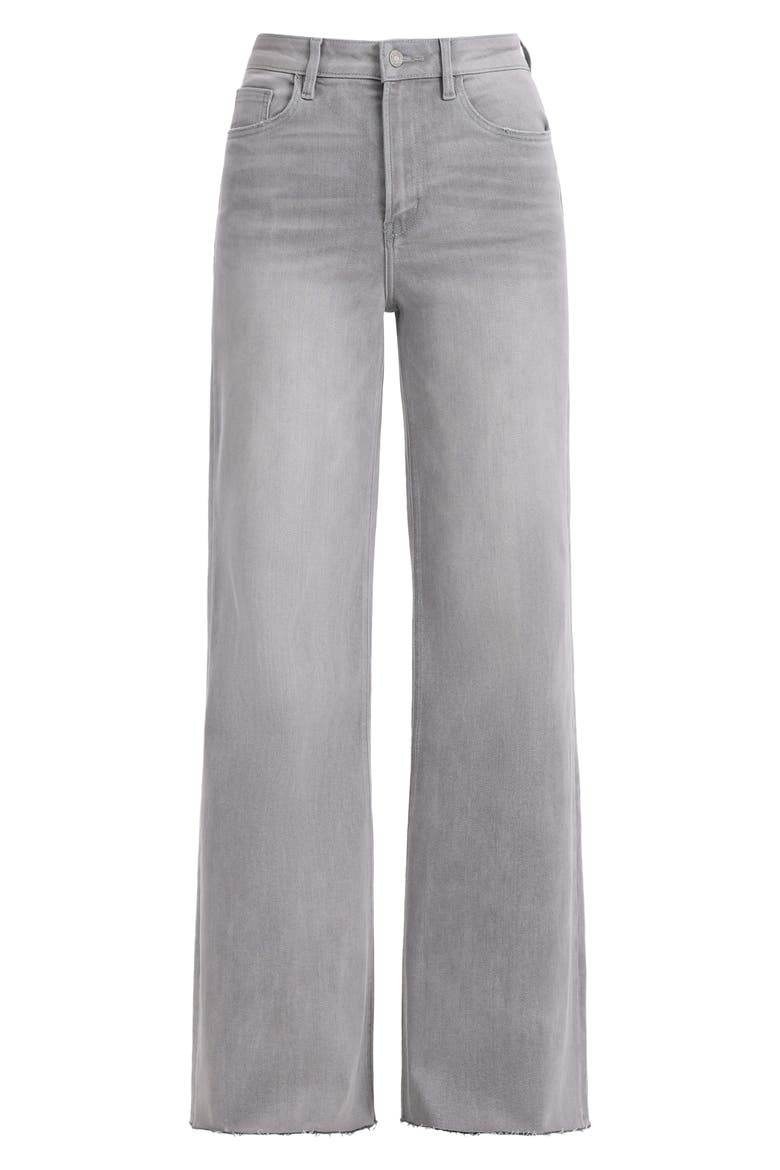 Super High Waist Wide Leg Jeans, Alternate, color, STONE GRAY