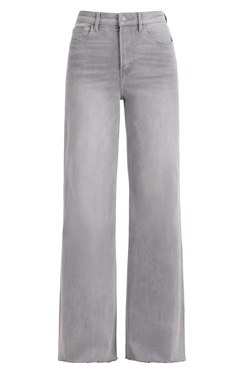 Bayeas Super High Waist Wide Leg Jeans, Alternate, color, Stone Gray
