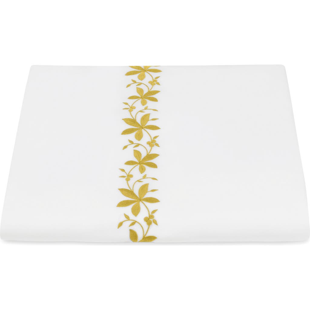 Matouk Callista 500 Thread Count Egyptian Cotton Percale Duvet Cover
