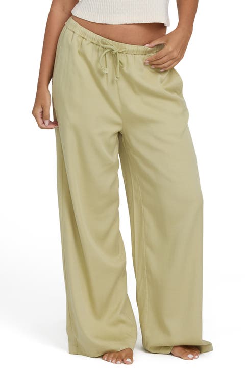 Wanderer Drawstring Wide Leg Pants