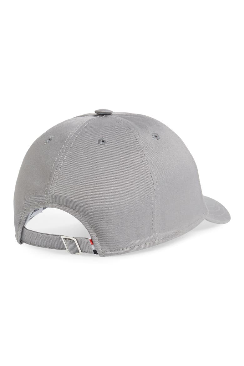 Twill Baseball Cap, Alternate, color, MED GREY
