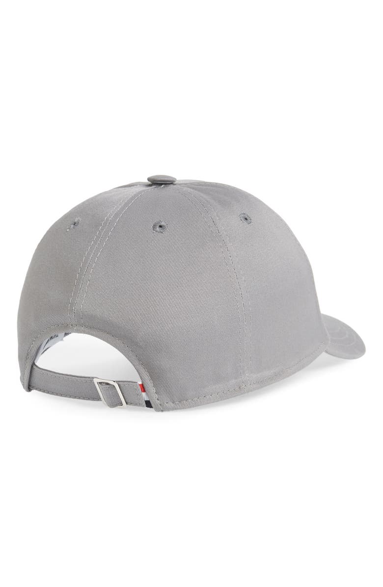 Thom Browne Twill Baseball Cap, Alternate, color, 