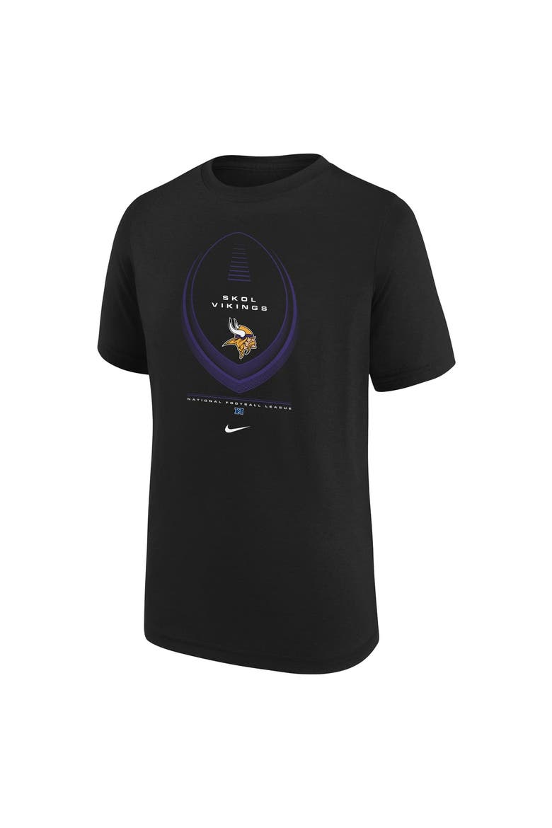Youth Nike  Black Minnesota Vikings Icon Legend Dri-FIT T-Shirt, Alternate, color, Black