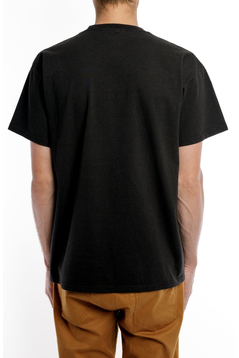 Work To Death Home Edition Heavyweight Tee, Alternate, color, Black