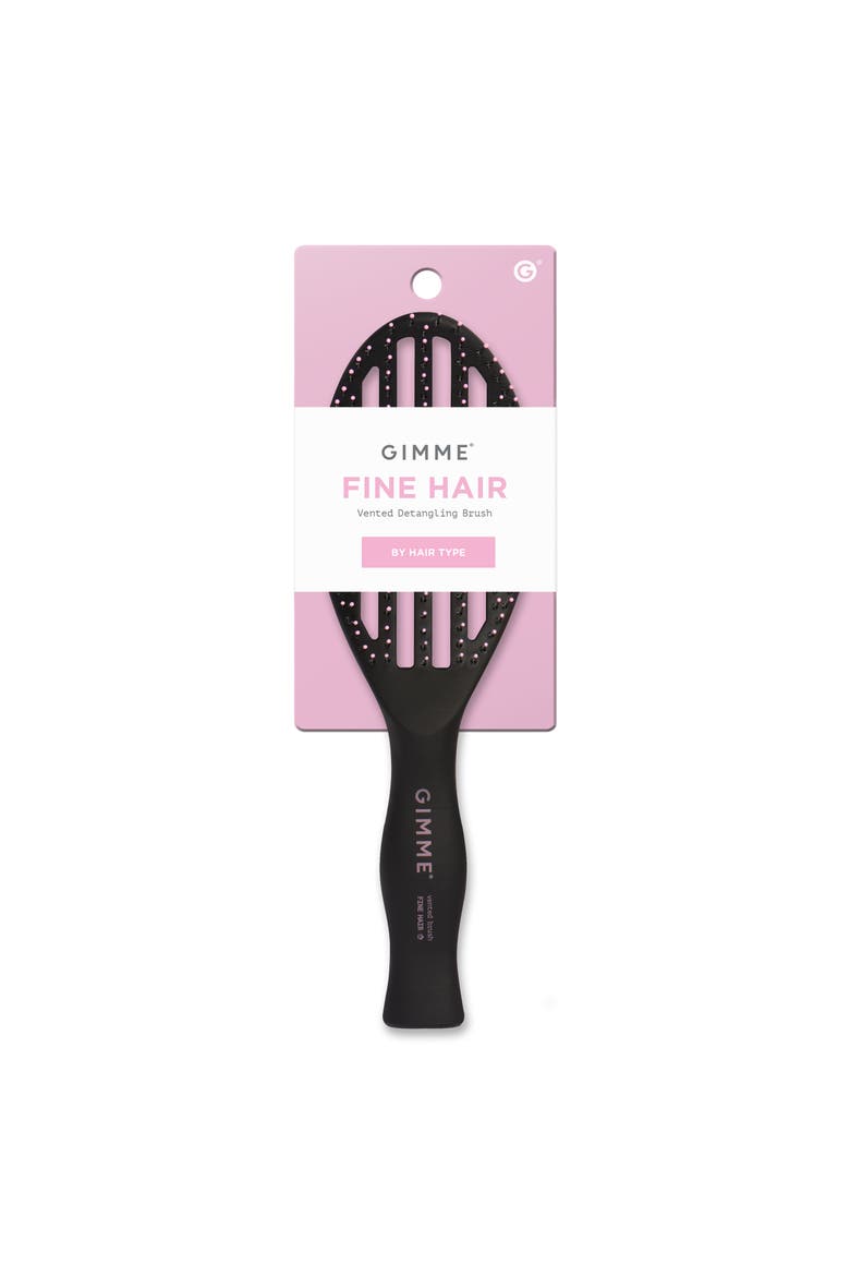 Vented Detangling Brush, Main, color, Black