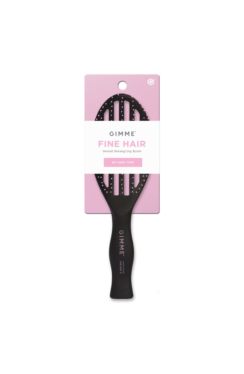 Gimme Beauty Vented Detangling Brush, Main, color, Black