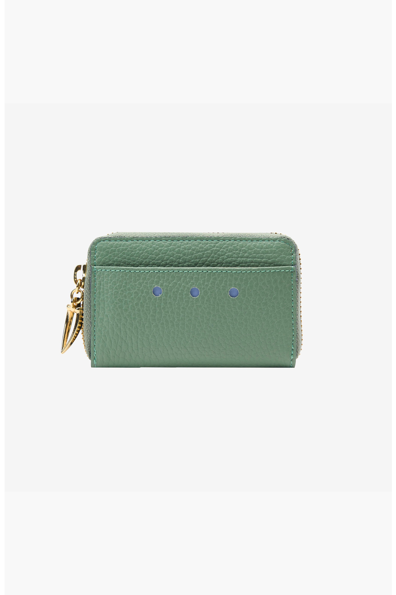 Ascot Coin and Card Case, Main, color, Sage