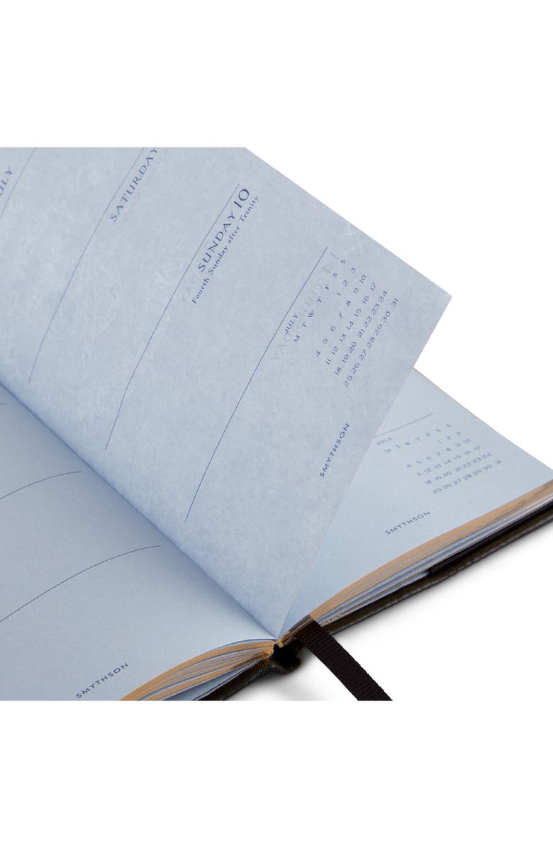 Smythson Smythoson Crossgrain Leather 2022 Diary, Alternate, color,