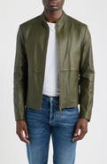 HUGO Lokis Leather Jacket