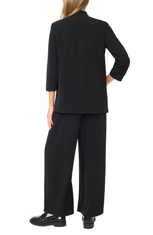 Halogenr Halogen(r) Open Front Blazer In Rich Black
