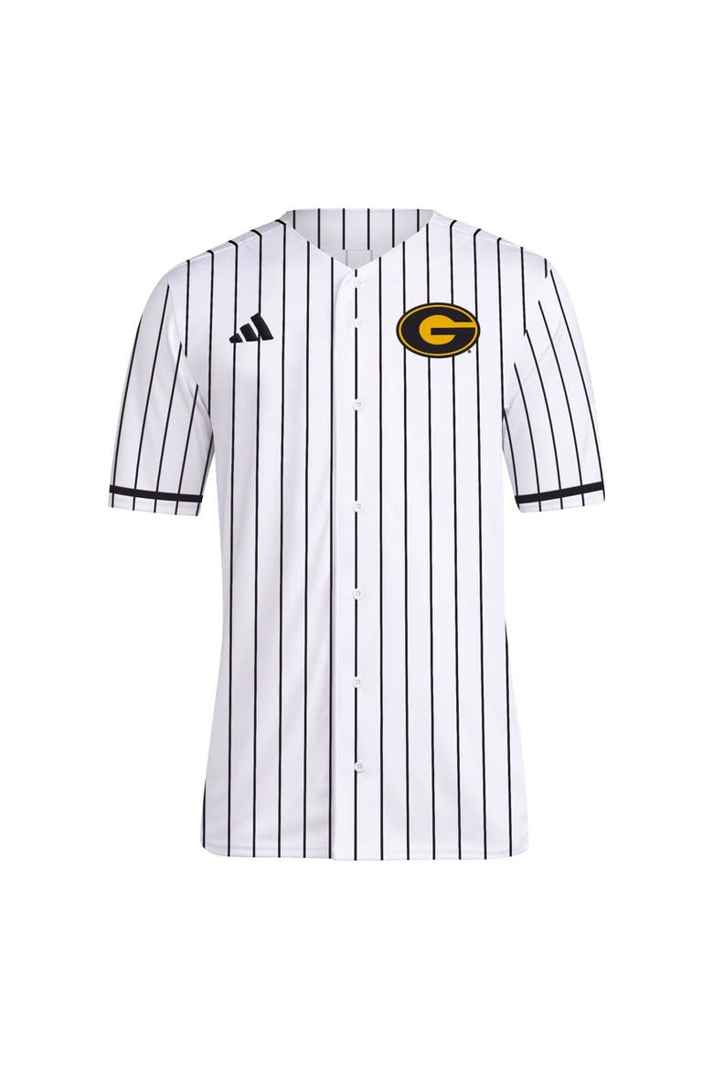 Men's adidas White Grambling Tigers Replica Baseball Jersey, Alternate, color, White