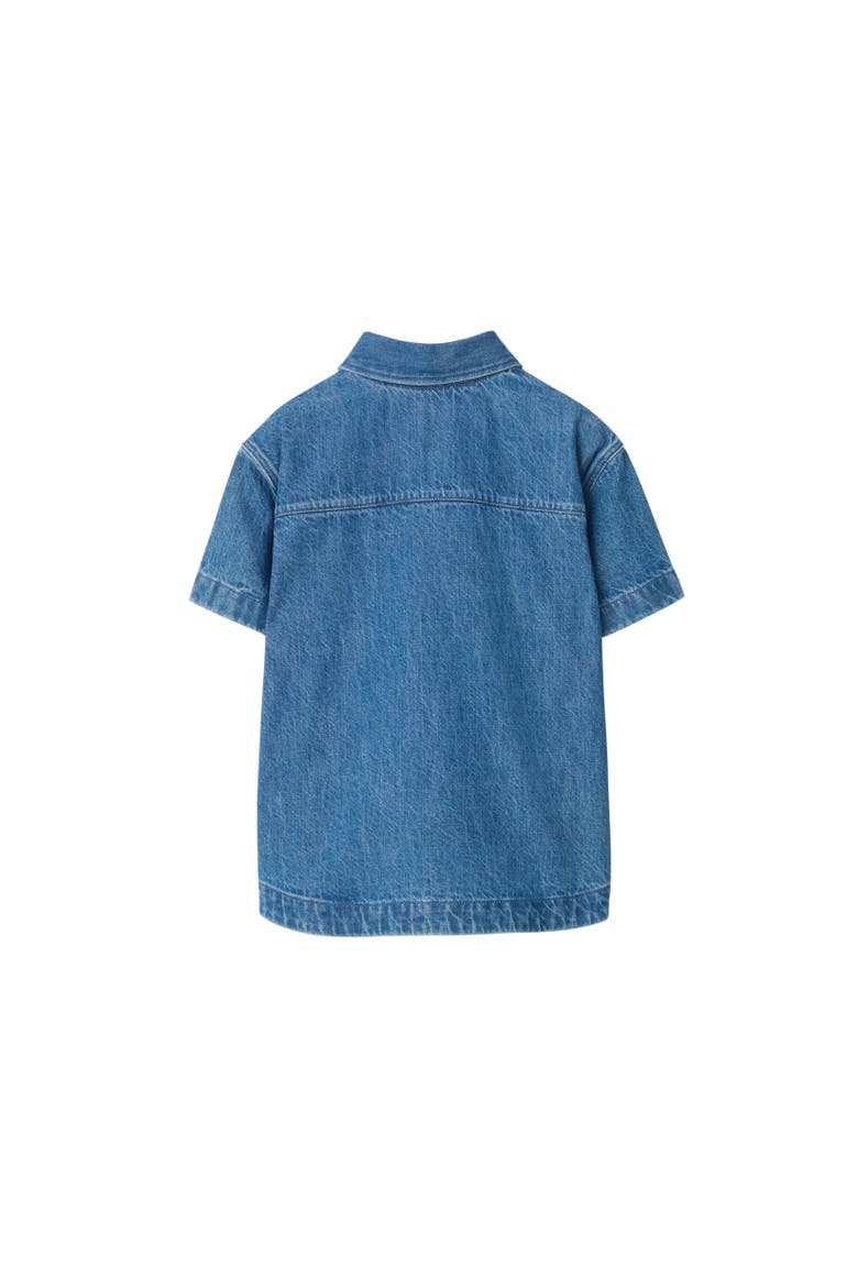 Denim Shirt, Alternate, color, Vintage denim