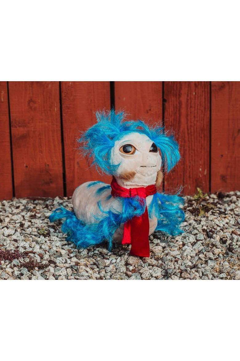 Labyrinth The Worm 14-Inch Character Plush Toy | Toynk Exclusive, Alternate, color, Blue