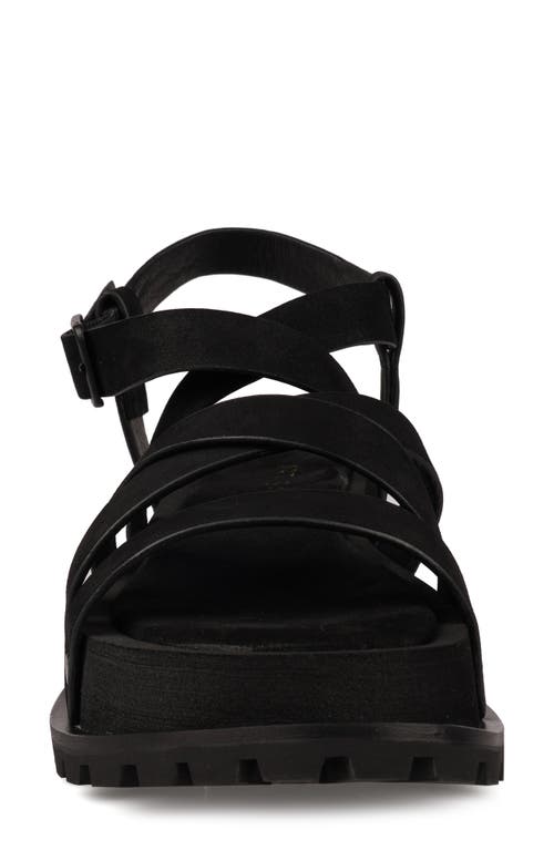 Artisan Crafted By Zigi Malu Platform Sandal In Black