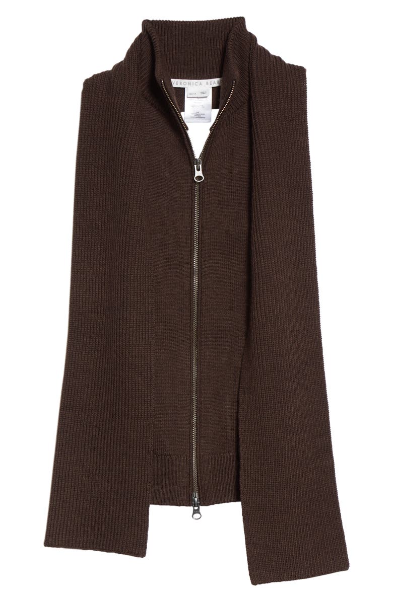 Veronica Beard Nassau Merino Wool Scarf Dickey, Main, color, 