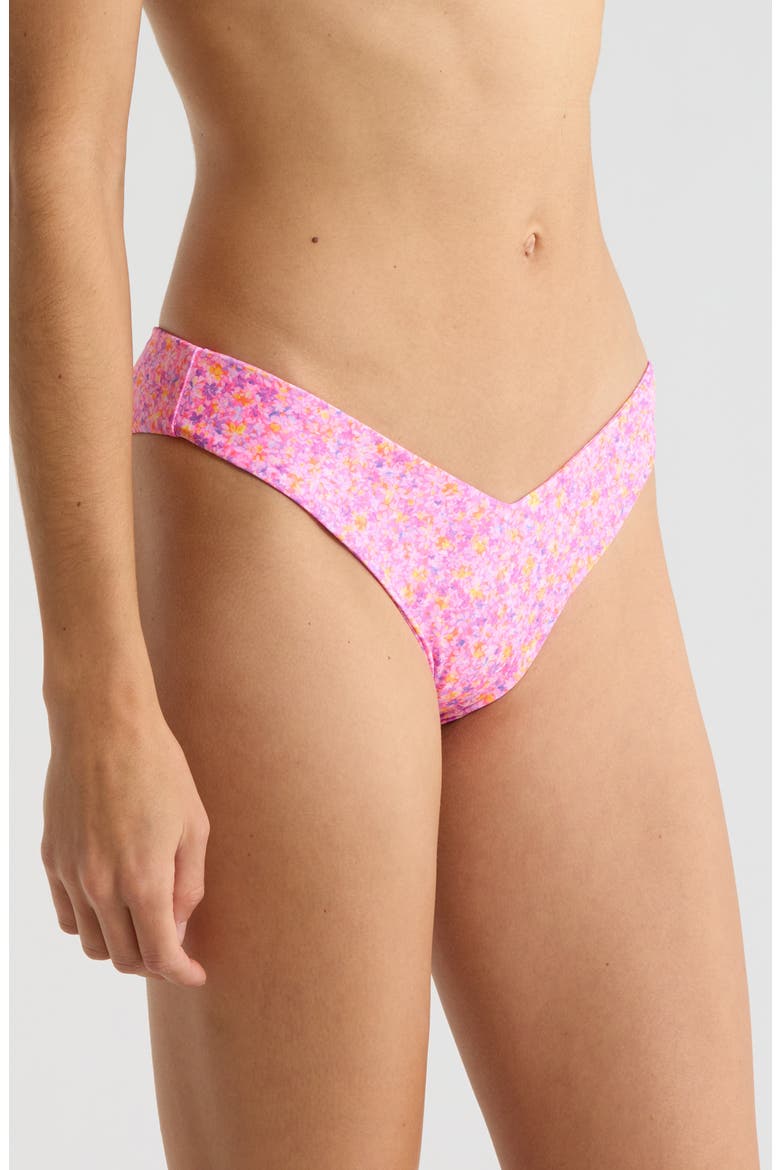V-Cut Bikini Bottoms, Alternate, color, GELATO BLOOM
