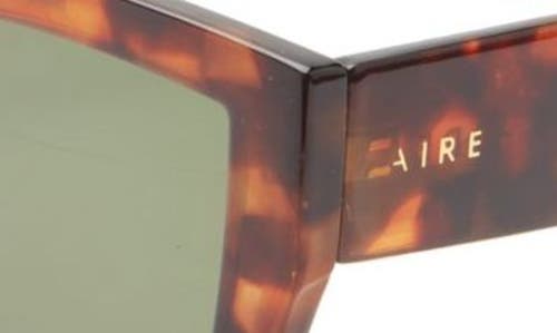 Aire Haedus 53mm Gradient Square Sunglasses In Green