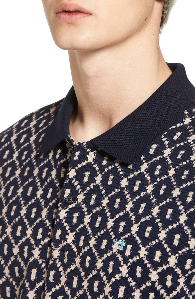 Scotch & Soda Classic Clean Piqué Polo, Alternate, color,