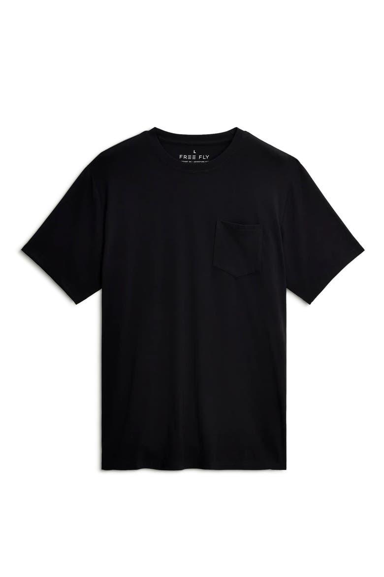 Flex Performance Pocket T-Shirt, Alternate, color, BLACK