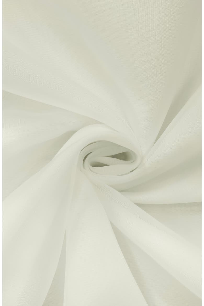 Single Curtain Panel, Alternate, color, IVORY