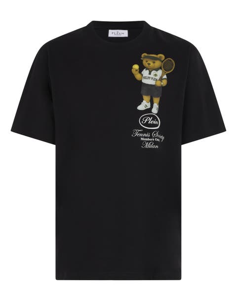 Round Neck T-Shirt Teddy Tennis Society Men
