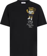 PHILIPP PLEIN Round Neck T-Shirt Teddy Tennis Society Men