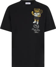 PHILIPP PLEIN Round Neck T-Shirt Teddy Tennis Society Men